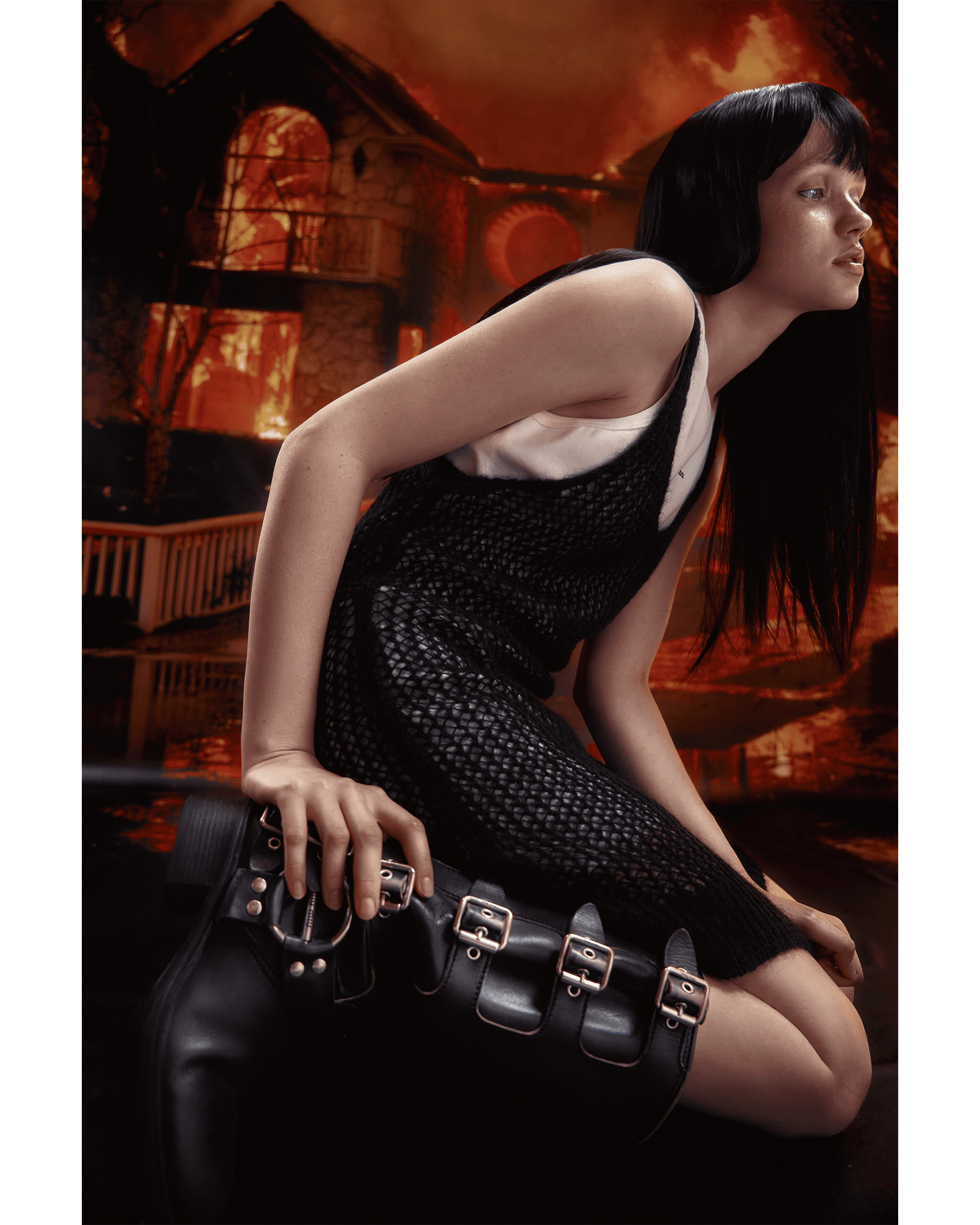 Whilist the lights are burning — Look 20