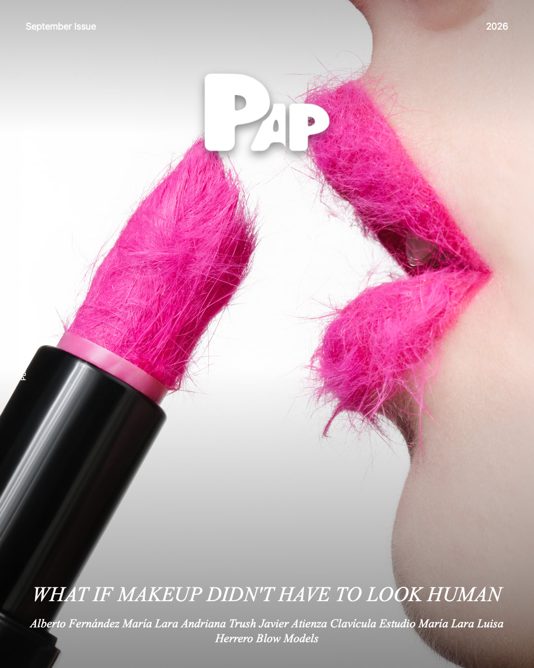 WHAT IF MAKEUP DIDN'T HAVE TO LOOK HUMAN — Cover