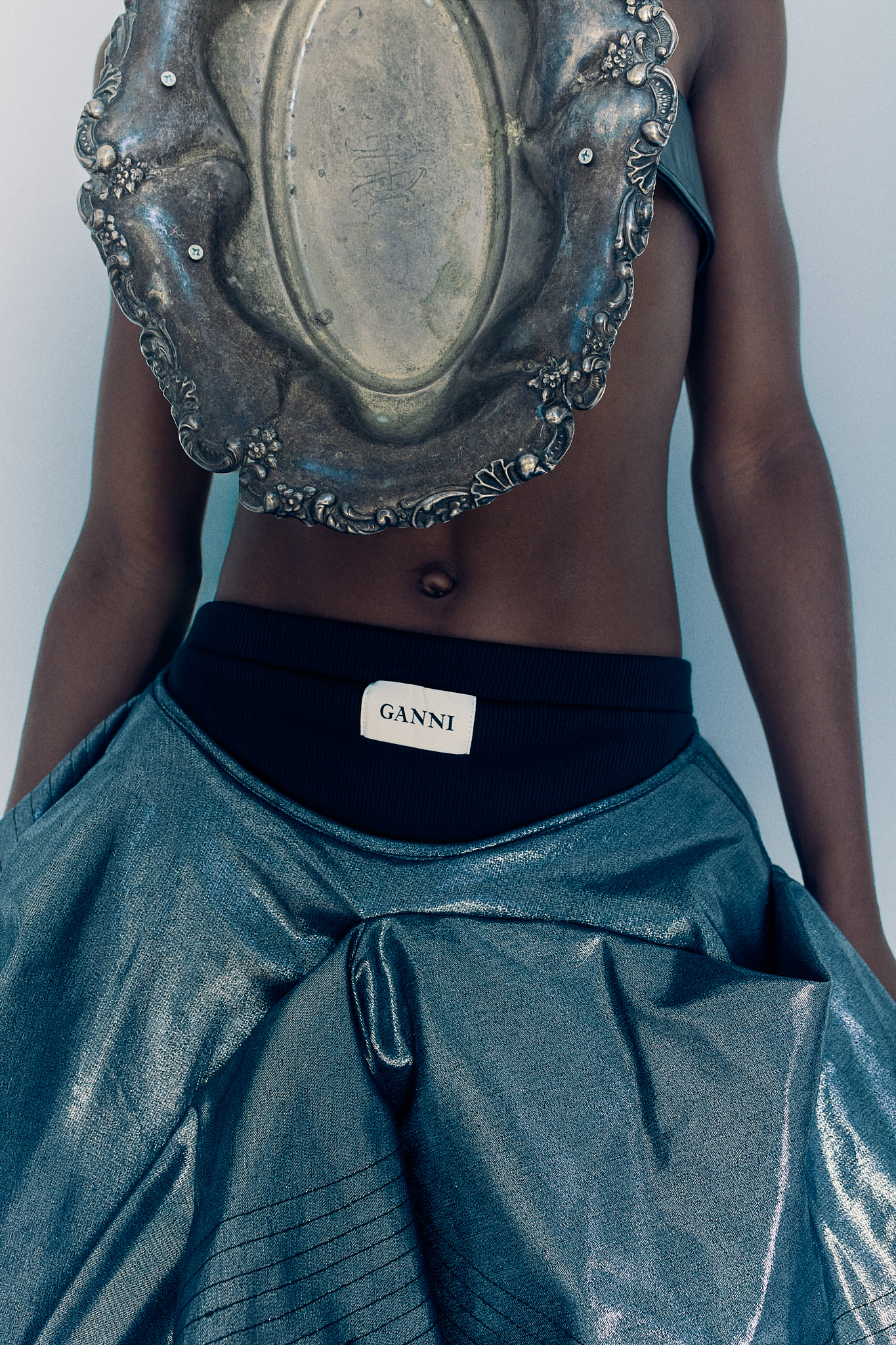 Elsewhere — FASHION fashion editorial, Look 2 · @ignasi_caubet Top, @ganni Other, @llamazaresydedelgado Skirt, @lolacasademunt…