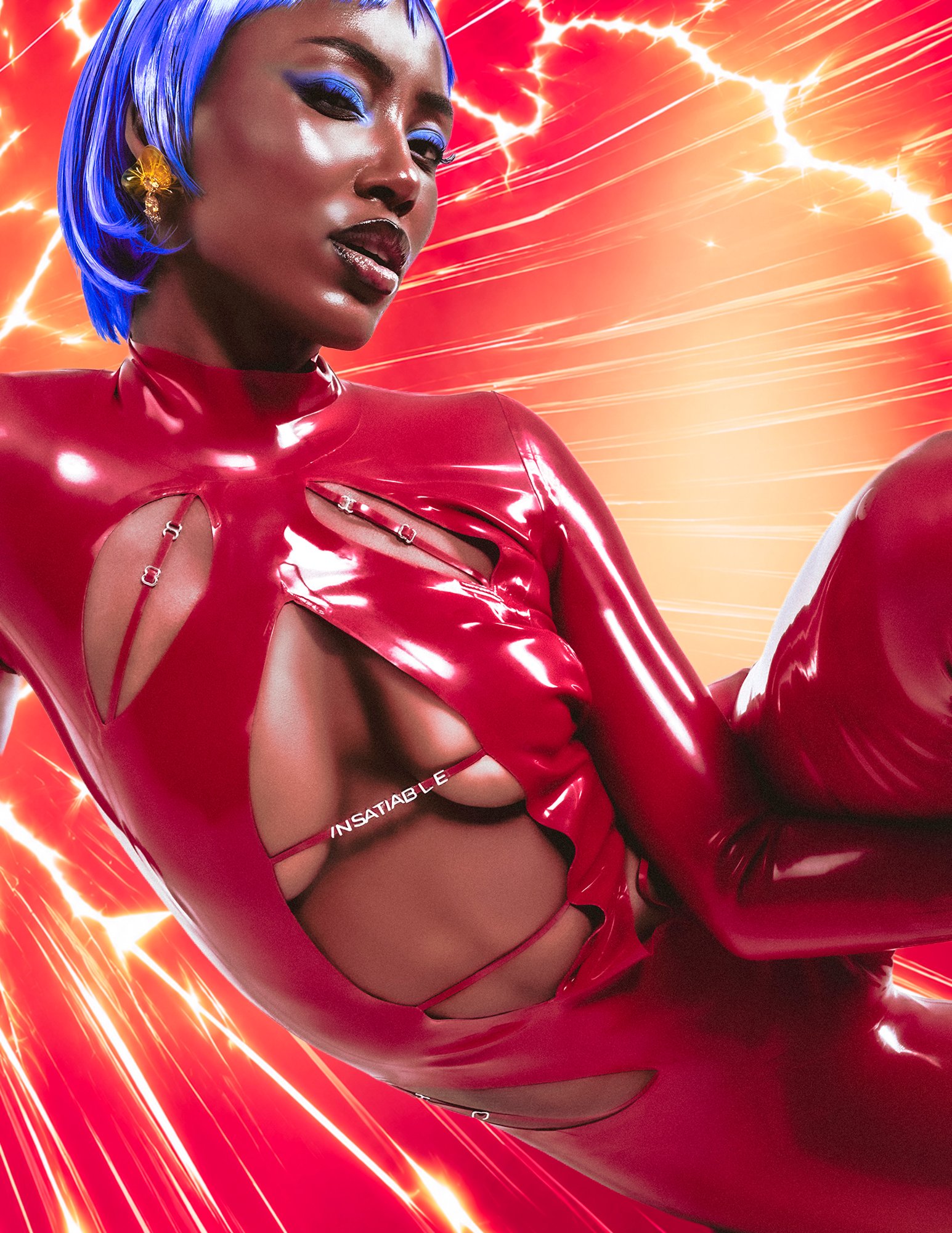 IM LOVIN IT — FASHION fashion editorial, Look 1 · @insatiable_studio Bodysuit