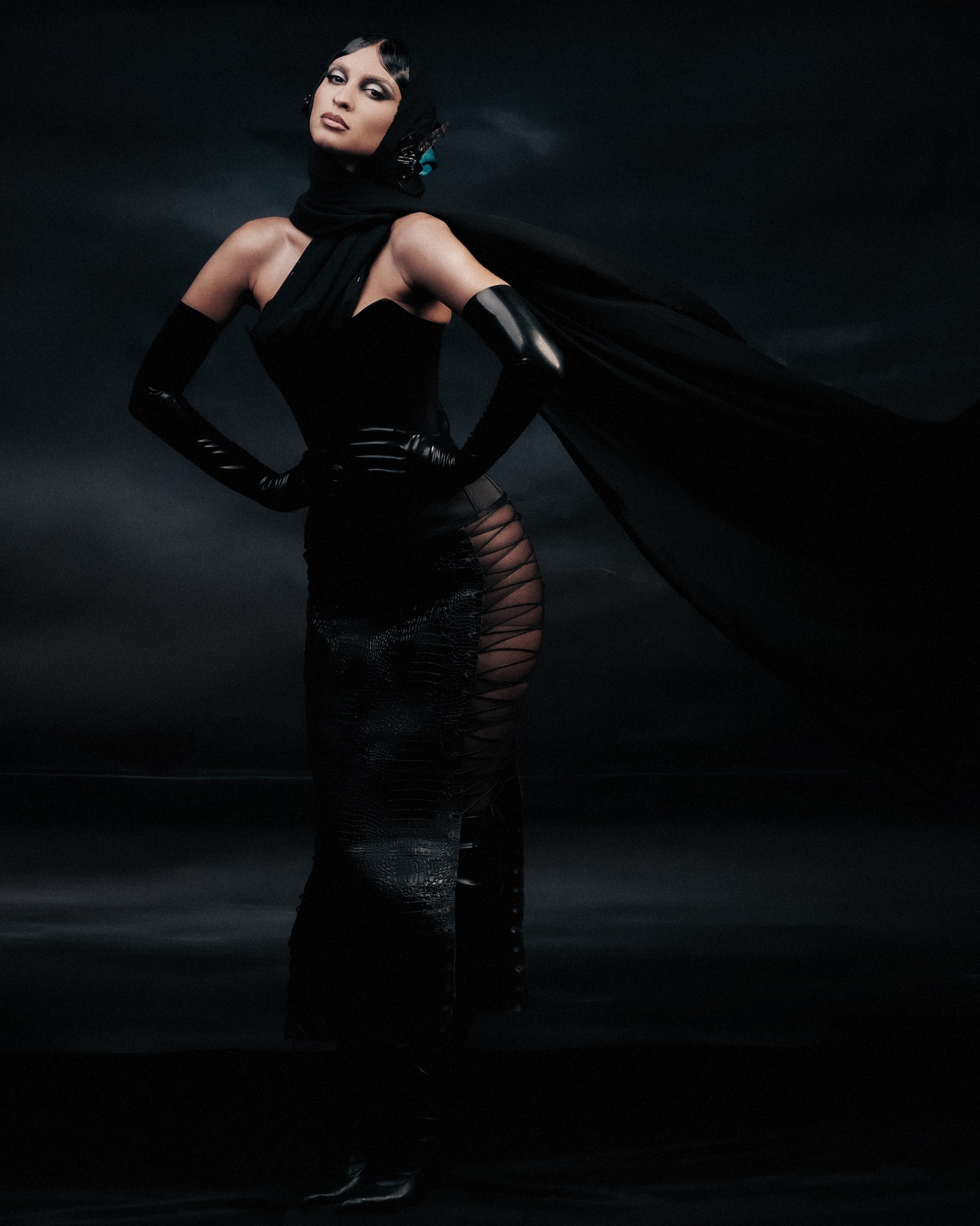 DOMINA — FASHION fashion editorial, Look 1 · @perfectcorset_nyc Top, @__antoniodimatteo__ Skirt, @muglerofficial Boots, @__a…